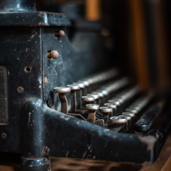 Màquina d'escriure vintage