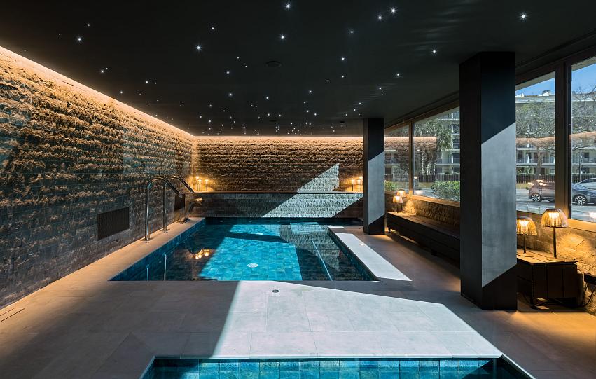 Spa jacuzzi relax Hotel Marítim Roses Costa Brava