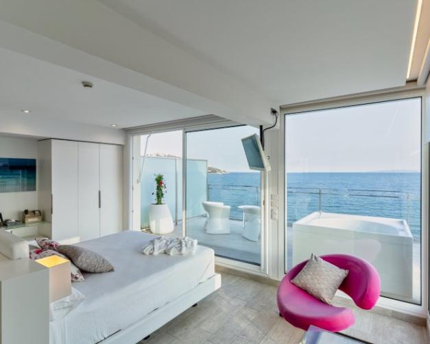 Habitación con vista panorámica al mar Hotel Marítim