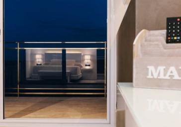 Terraza habitación premium Hotel Marítim