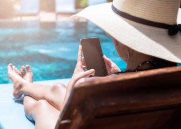 Wifi a piscina d'hotel