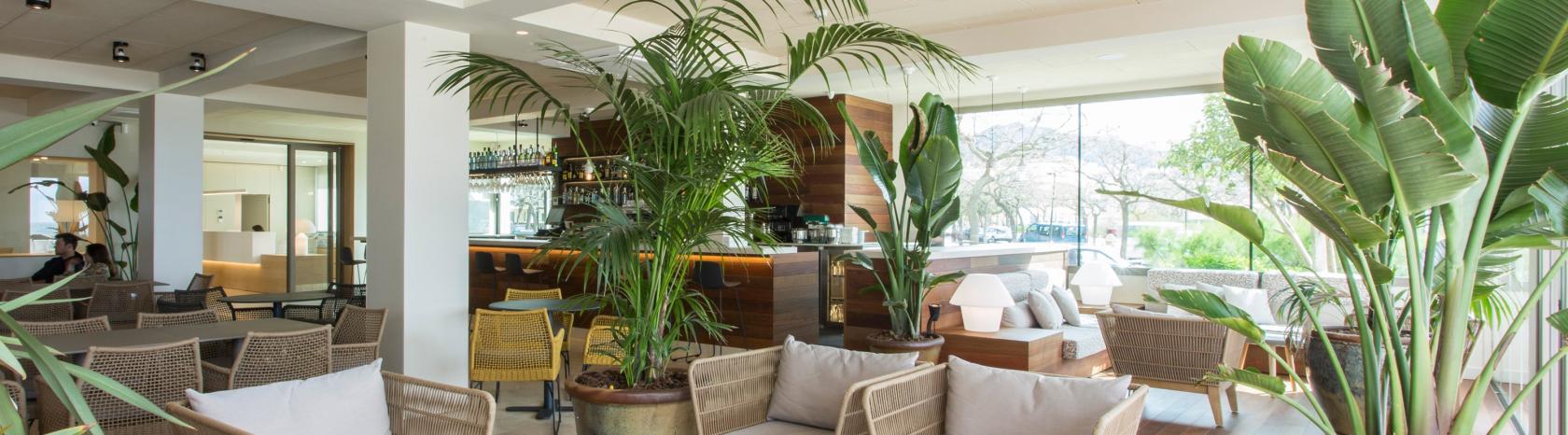 Gran salón Hotel Marítim Roses Costa Brava